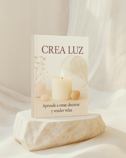 Guía para aprender a crear, decorar y vender velas artesanales + 14 BONOS GRATIS🎁